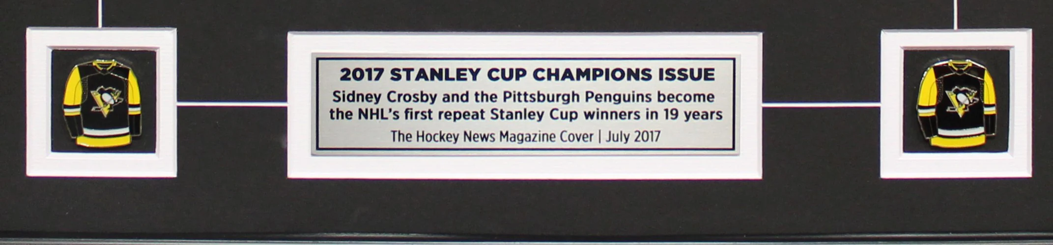 PITTSBURGH PENGUINS | 2017 STANLEY CUP CHAMPIONS | FRAMED COVER - Image 3