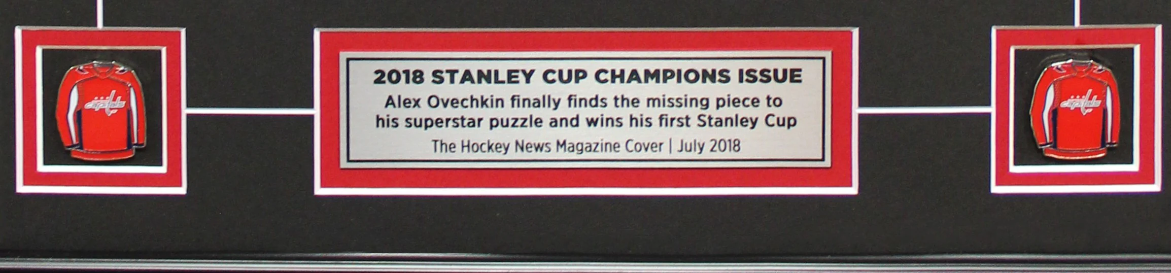 WASHINGTON CAPITALS | 2018 STANLEY CUP CHAMPIONS | FRAMED COVER - Image 3